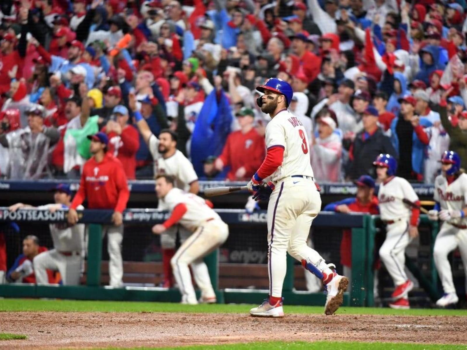 Bryce Harper is on another level. Kyle Schwarber's homer is on another  planet: Phillies-Padres Weird and Wild - The Athletic