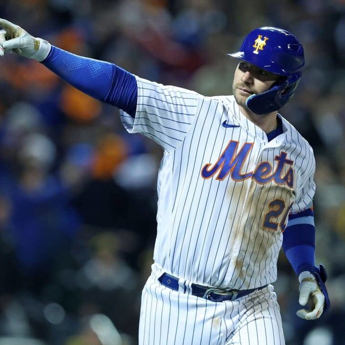 New York Mets 1B Pete Alonso has a thunderous point to prove