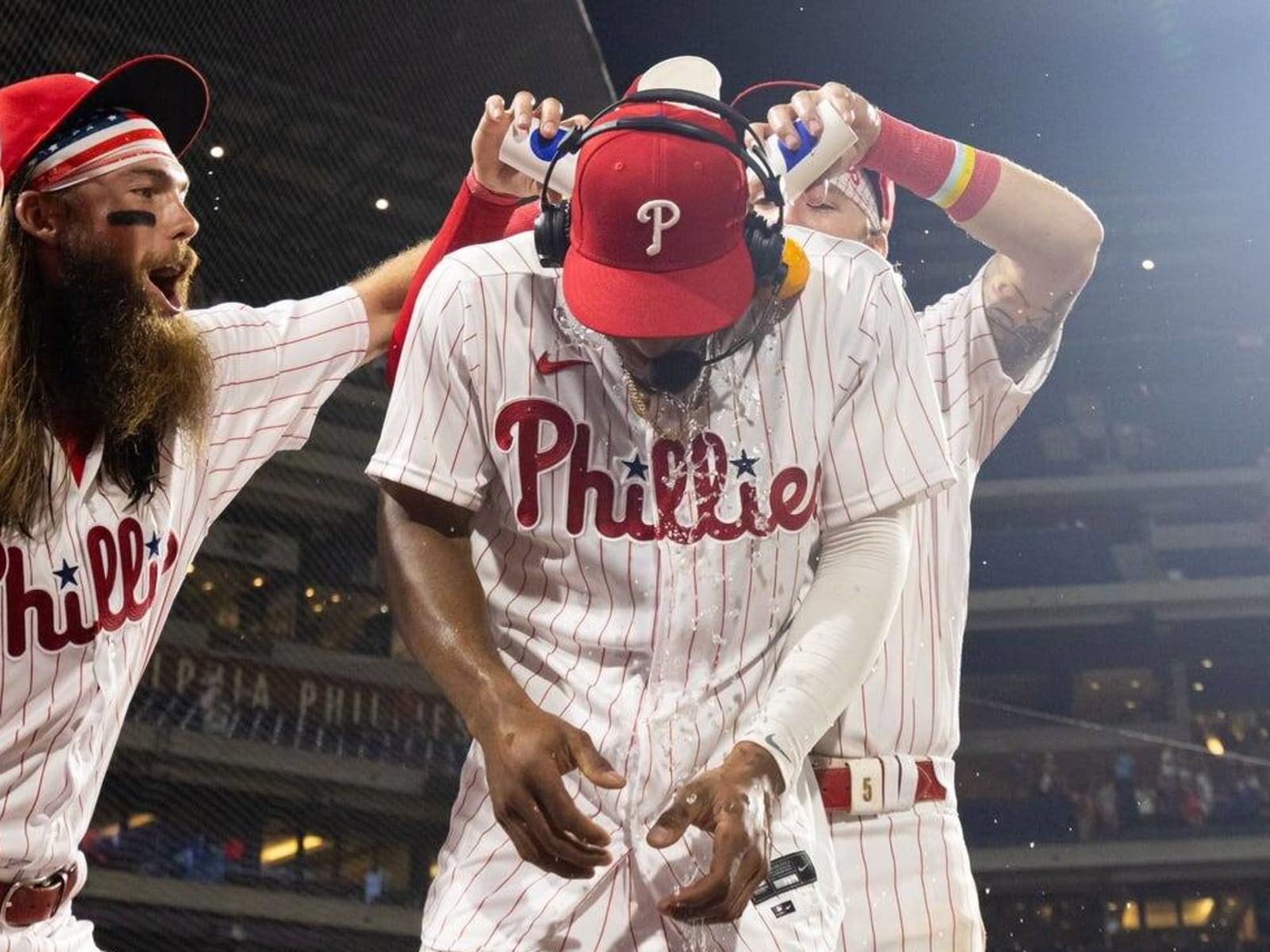 Harper hits 2 solo home runs, Nola pitches 5 innings as Phillies beat Blue  Jays 9-4