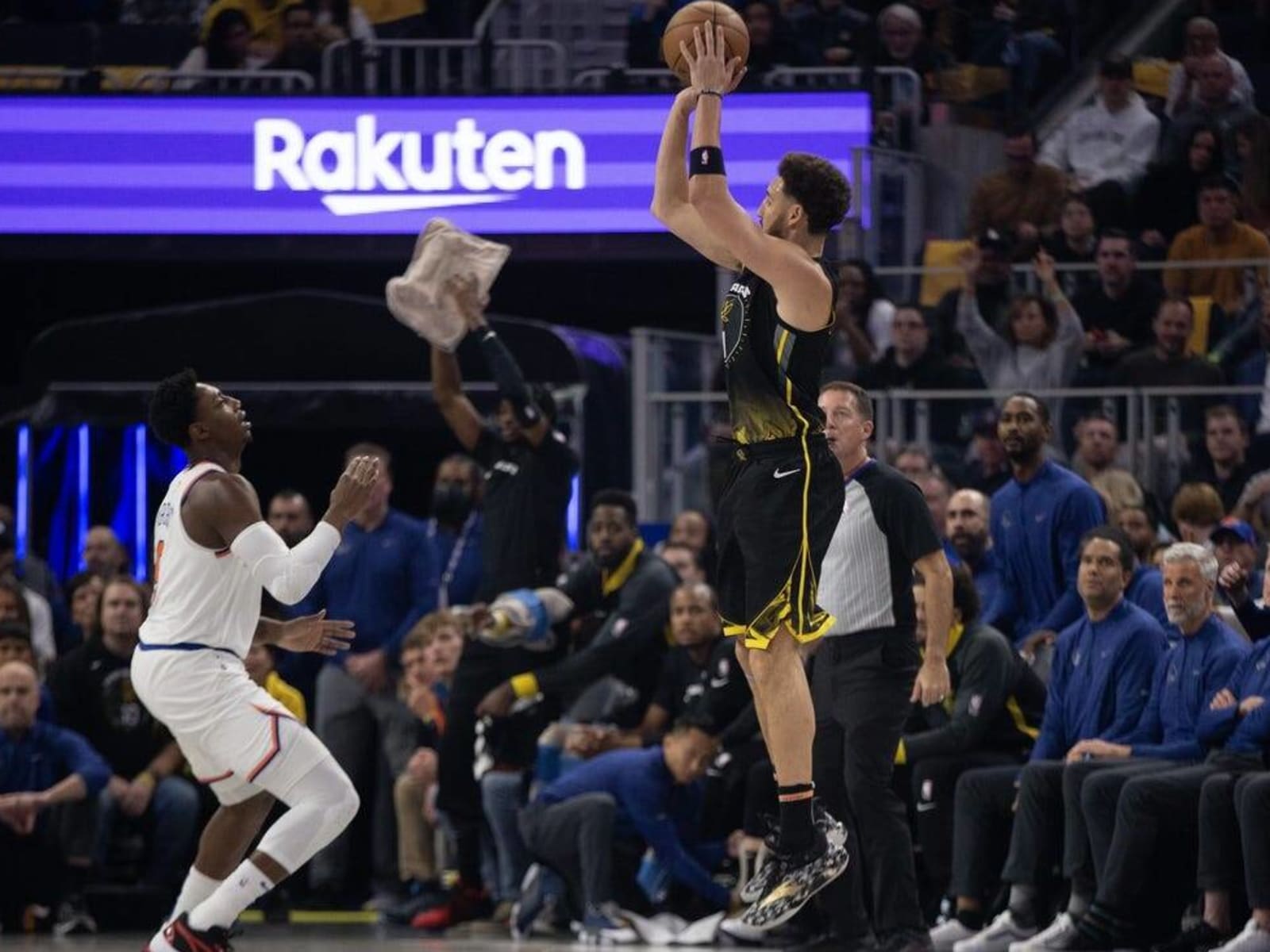 Steph Curry, Klay Thompson graded in Warriors loss to Knicks - Golden State  Of Mind