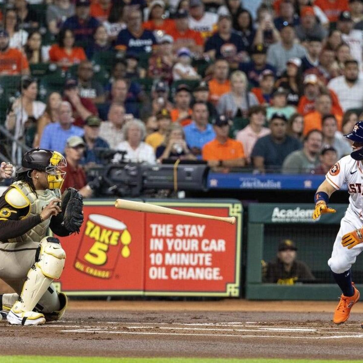 Astros' Alex Bregman stops to help stranded fan who happened to be sporting  his jersey