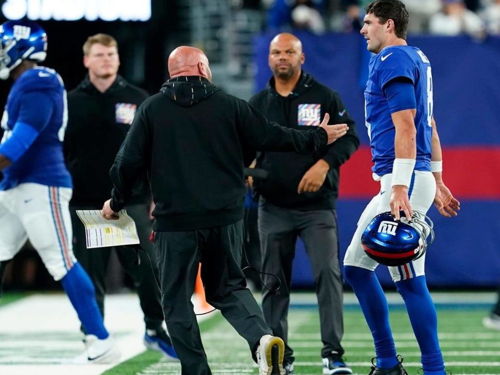 Daniel Jones sacked 10 times as Giants show little in 24-3 loss to the  Seattle Seahawks – Winnipeg Free Press