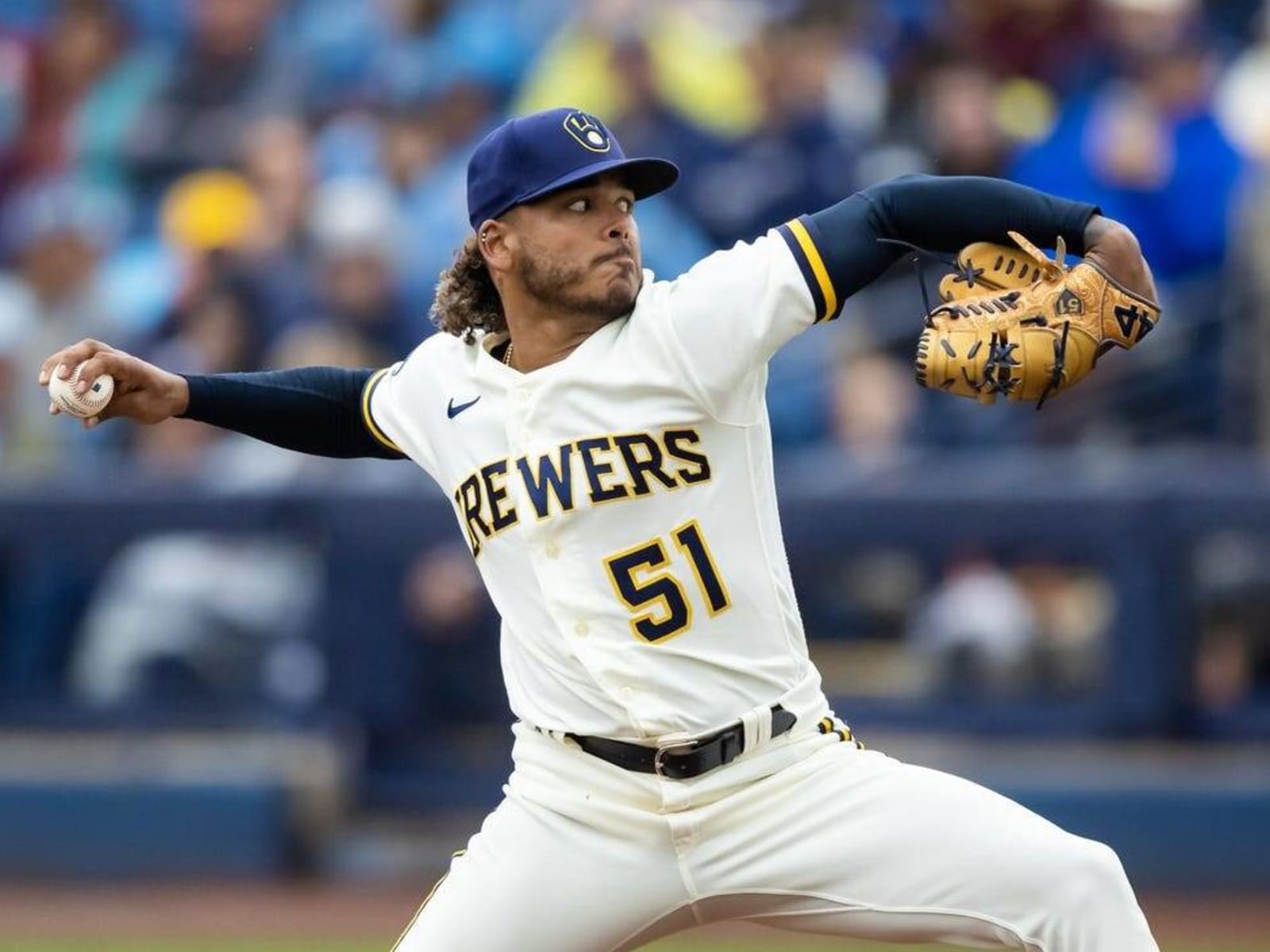 Freddy Peralta looks to keep Brewers rolling in home opener vs. Mets