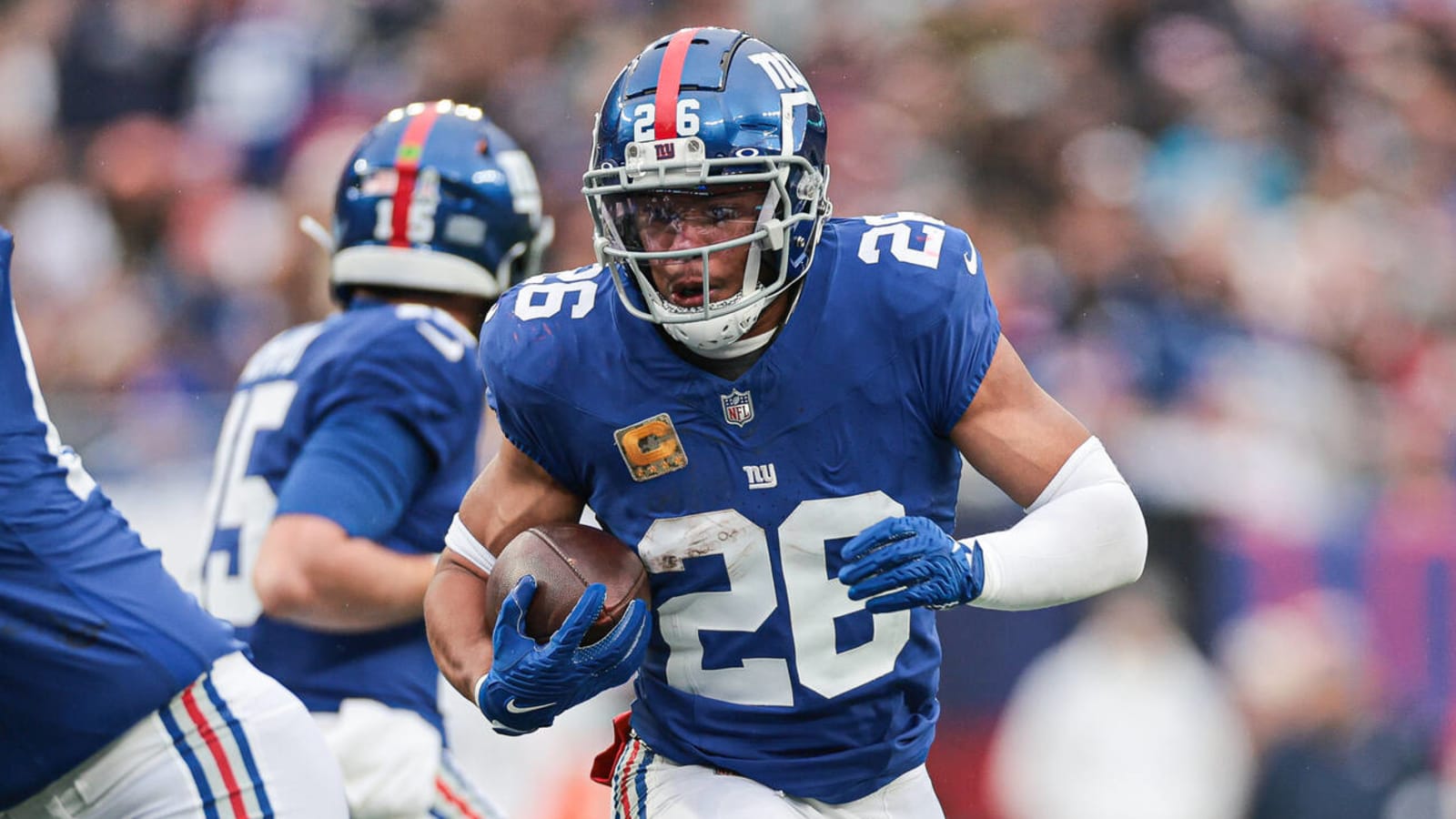 Saquon Barkley addresses unknown Giants future