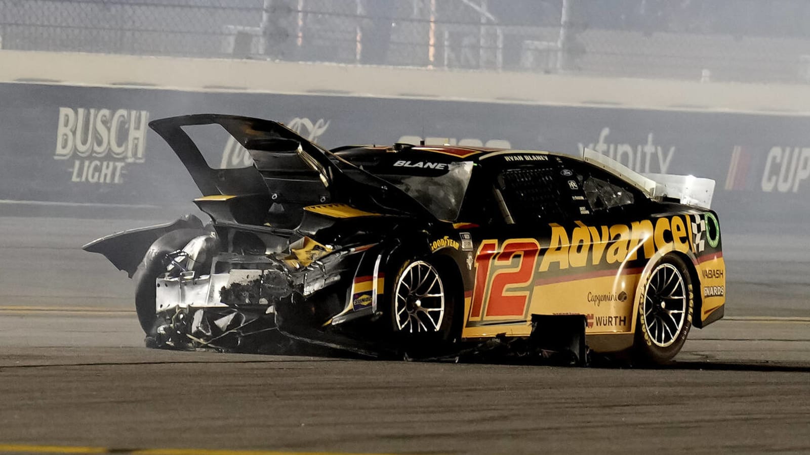 Ryan Blaney's Daytona crash eerily similar to Dale Earnhardt Yardbarker