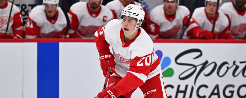 Red Wings sign defenseman prospect to two-way extension