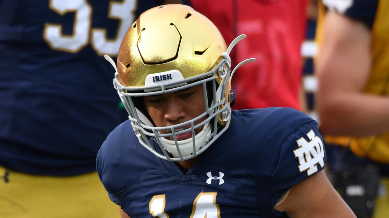 ND S Kyle Hamilton out vs. North Carolina due to knee injury