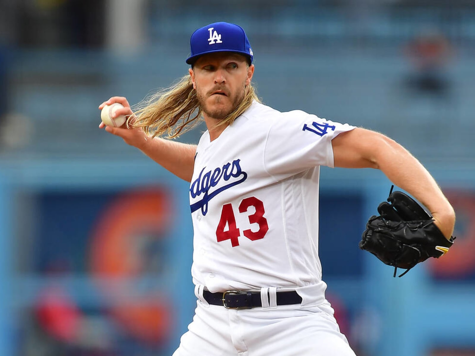 Dodgers place pitcher Noah Syndergaard on injured list with no