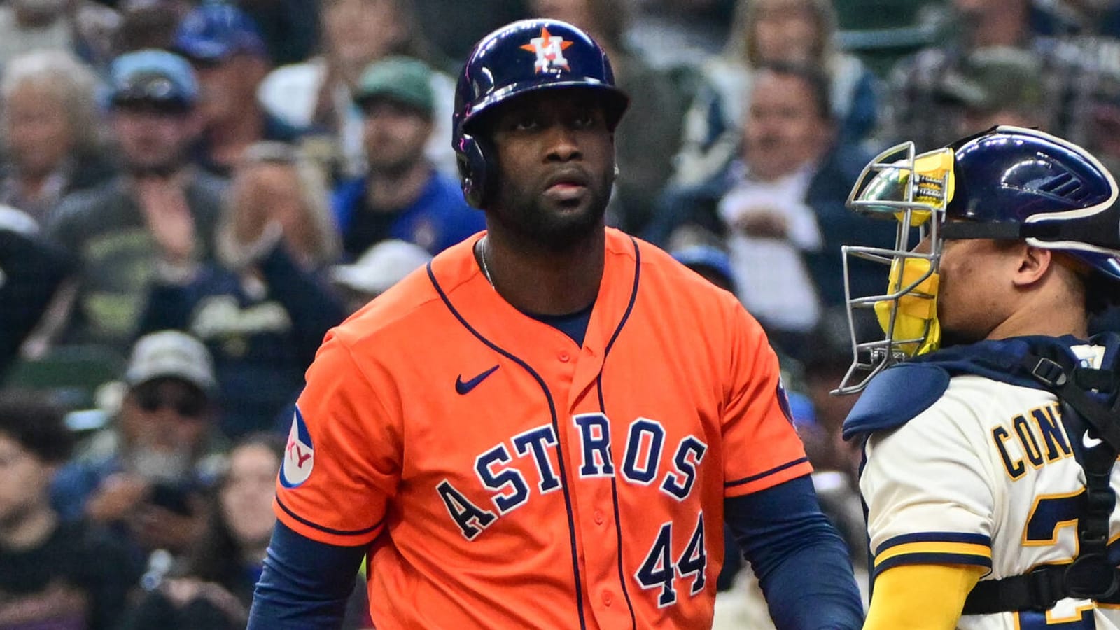 Astros star slugger out at least four weeks