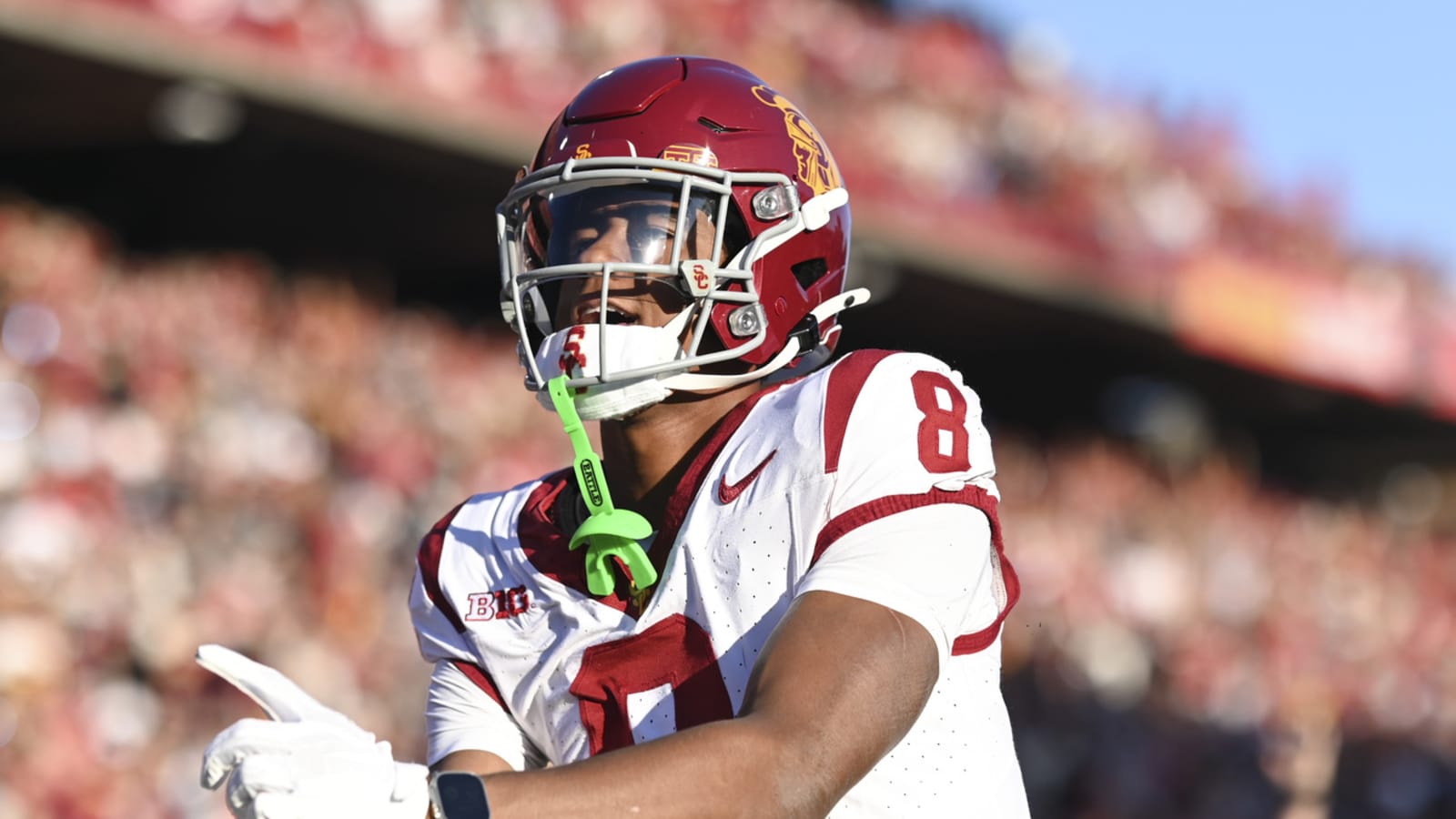 Watch: USC WR Ja’Kobi Lane makes potential catch of the year