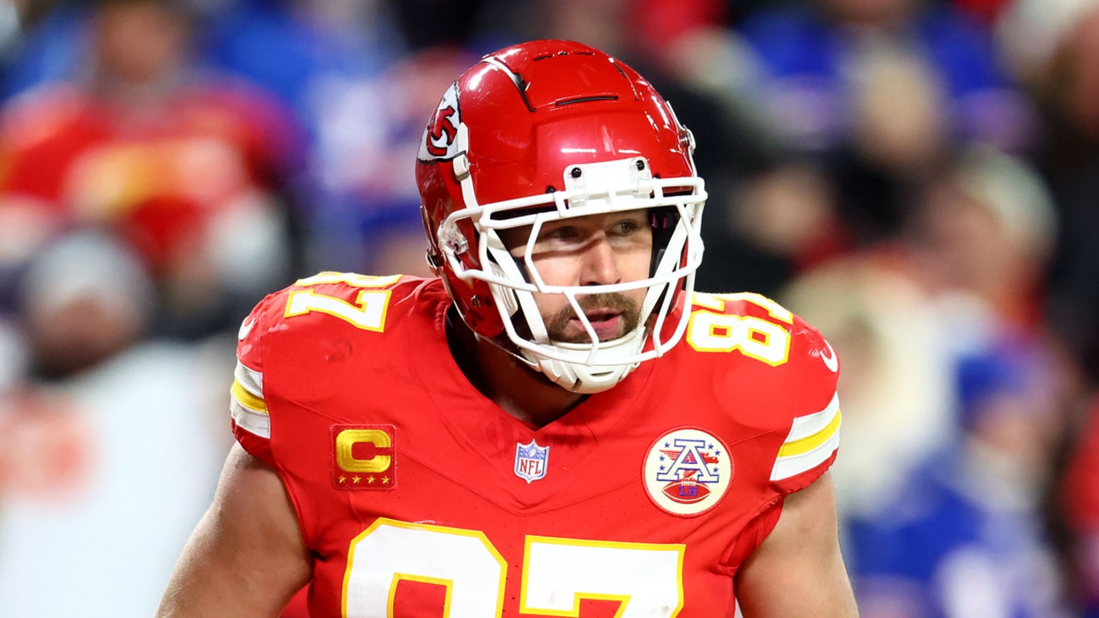 Travis Kelce reacts to Chiefs being villains ahead of Super Bowl