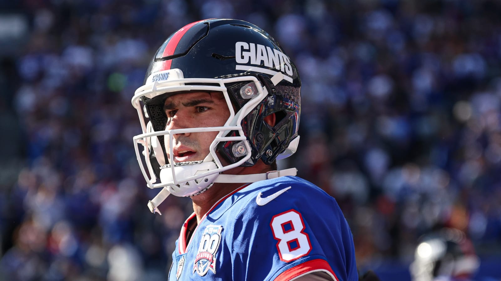 Daniel Jones produces bizarre first-half stat line against Commanders