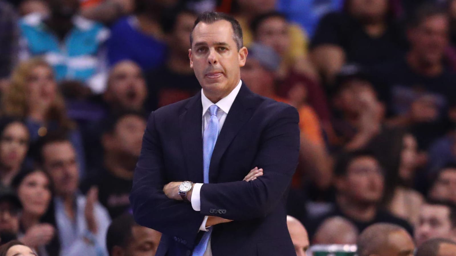 Frank Vogel has some seriously huge calf muscles