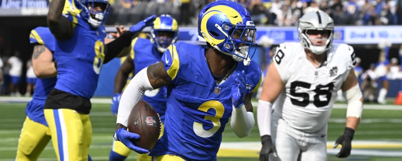 Watch: Rams DB scoops and scores 33-yard TD vs. Raiders