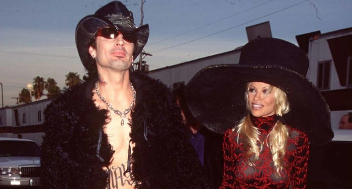 Pamela Anderson and Tommy Lee