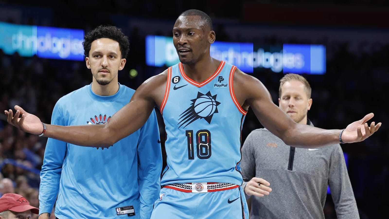 Bismack Biyombo is ready to go for Sunday