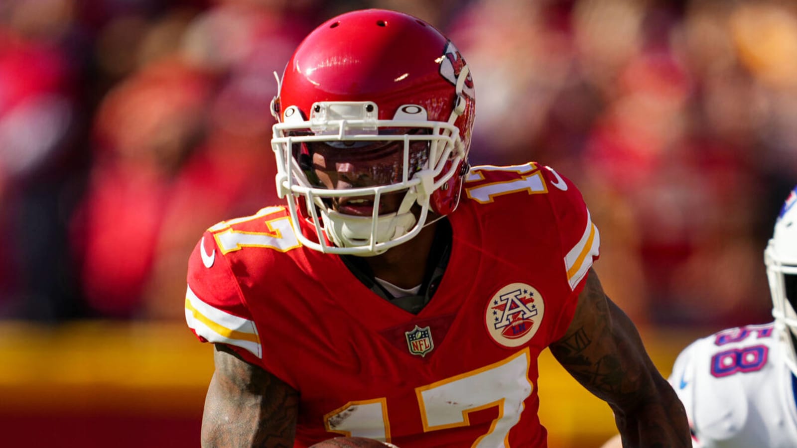 Chiefs WR shares scary details of abdominal injury