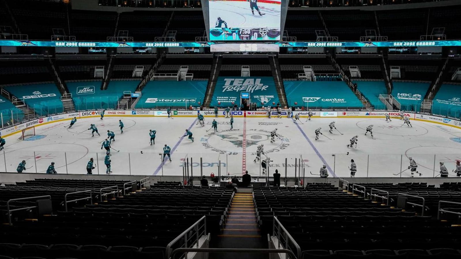 Sharks associate coach steps down, unable to get COVID vax