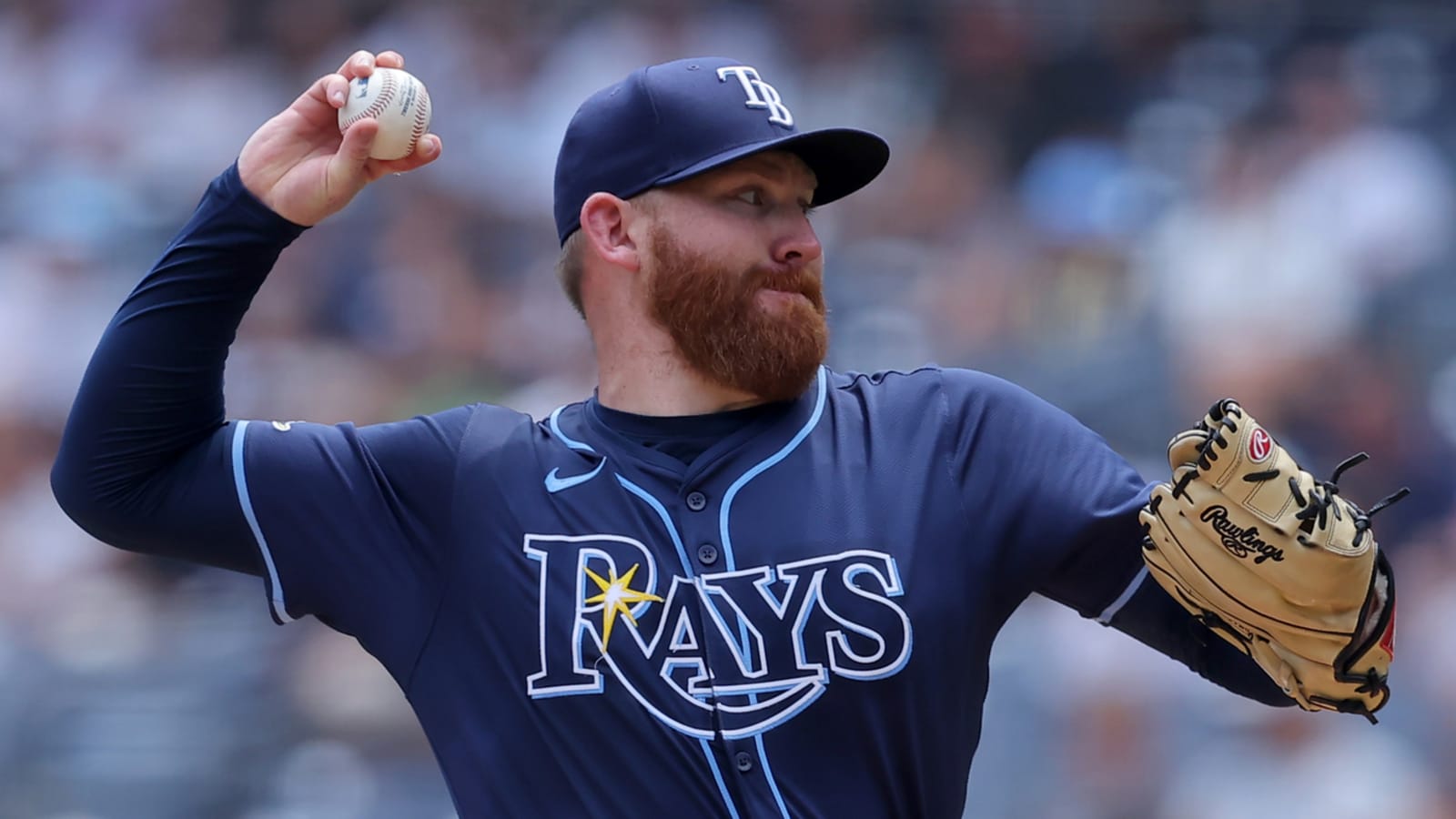 Rays lose starting pitcher to injured list