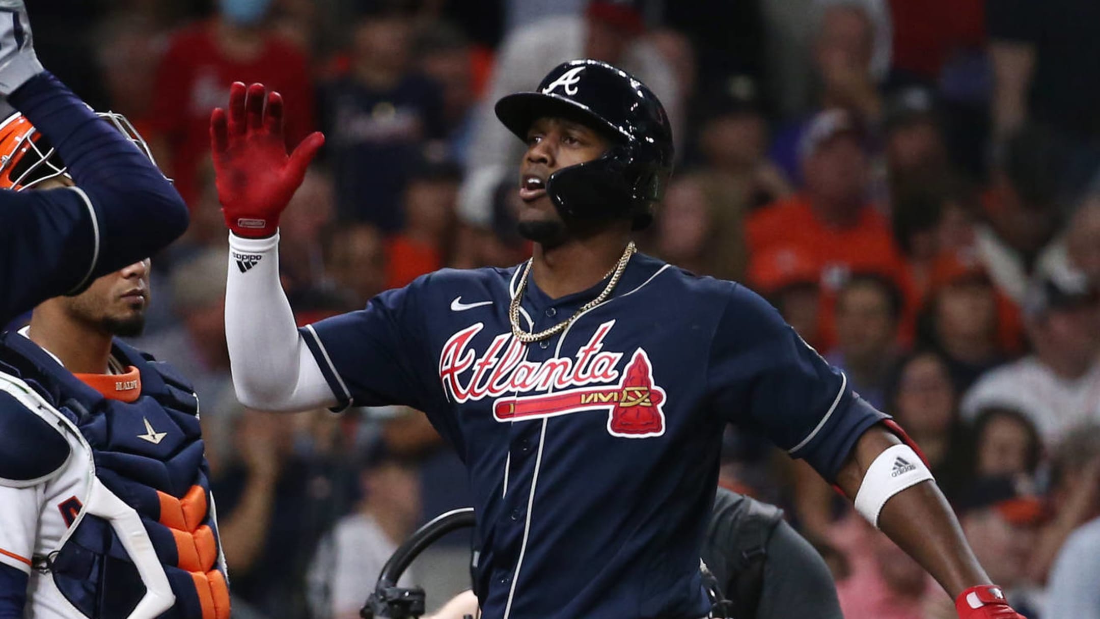 Braves' Jorge Soler makes World Series history with leadoff home run