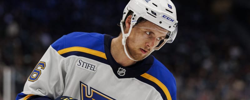 Philip Broberg is looking good for the Blues after offseason offer sheet