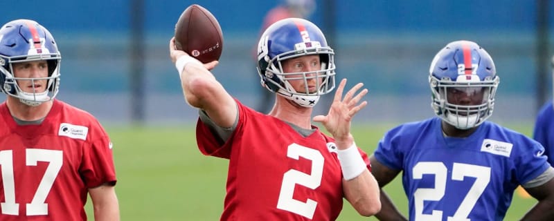 Giants QB Mike Glennon 'anxious' to start vs. Jets