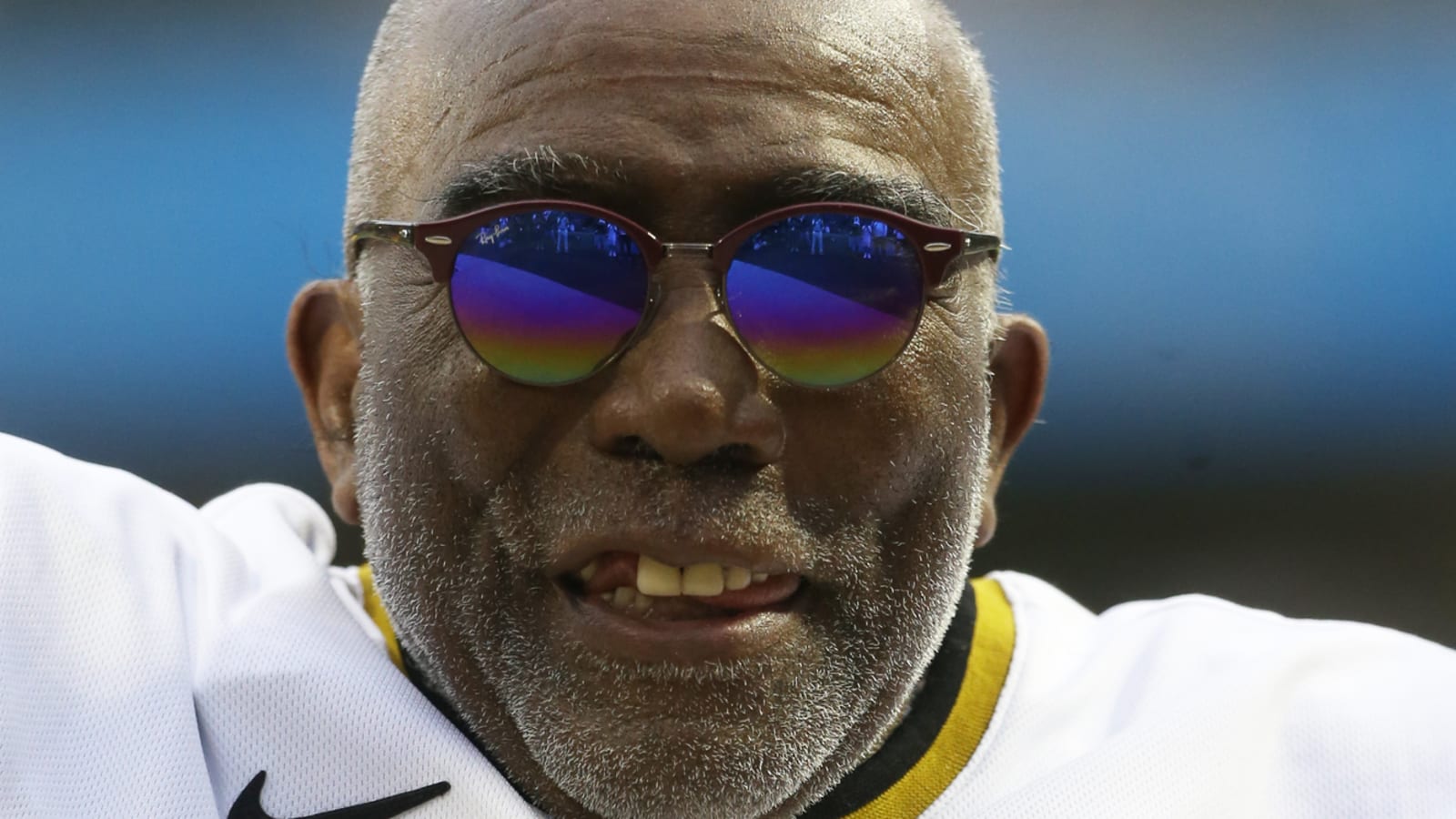 Manny Sanguillen Puts Smile on Everyone’s Face