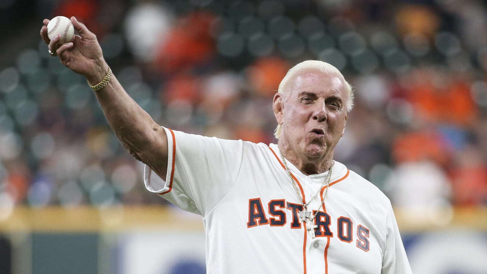 Watch: Wrestling icon Ric Flair, 73, trains for his final match