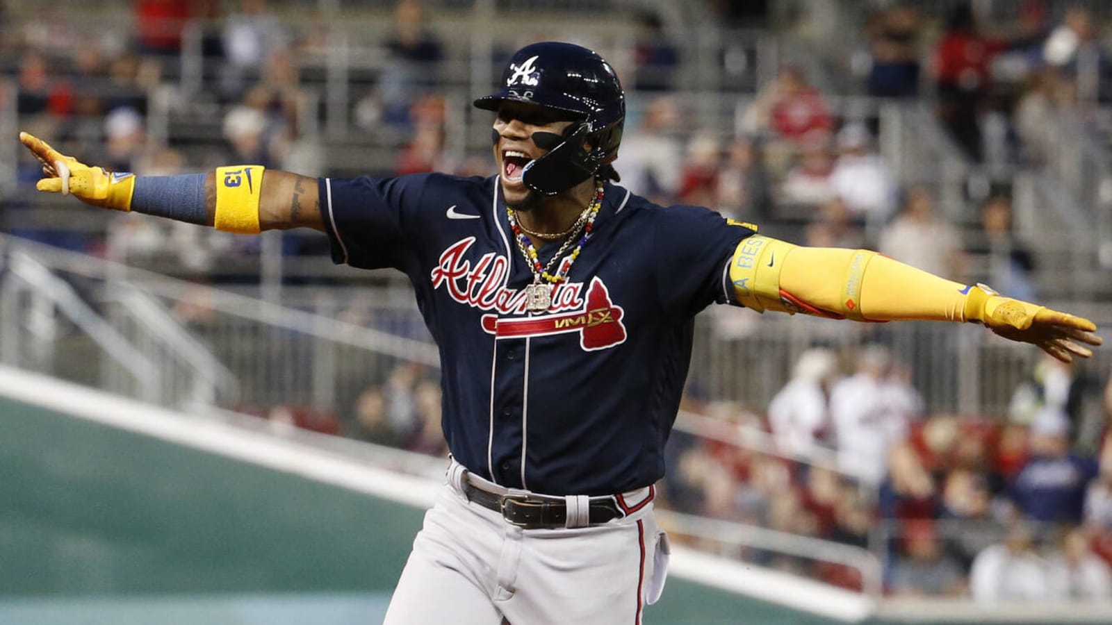 Ronald Acuna Jr. hits leadoff HR to join exclusive 40/40 club