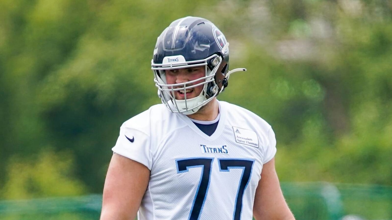 Titans weighing options with first-round OL's position