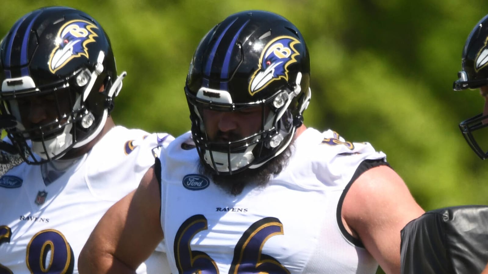 Ravens Building OL Competition