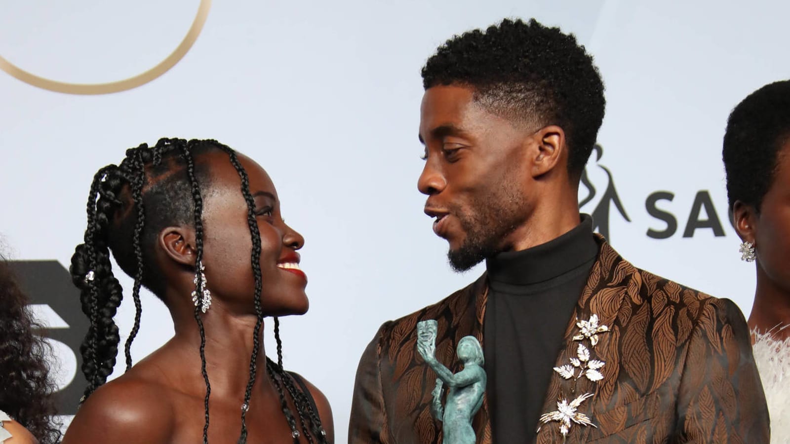 Lupita Nyong'o is still mourning Chadwick Boseman's passing