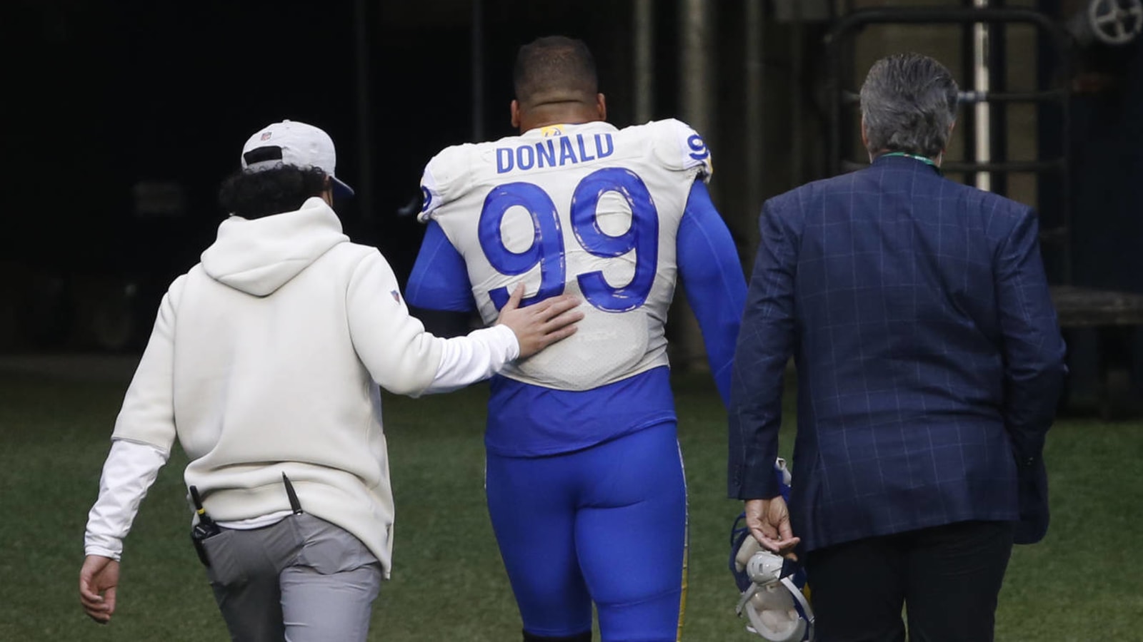 Rams 'hopeful' Aaron Donald can return for divisional round
