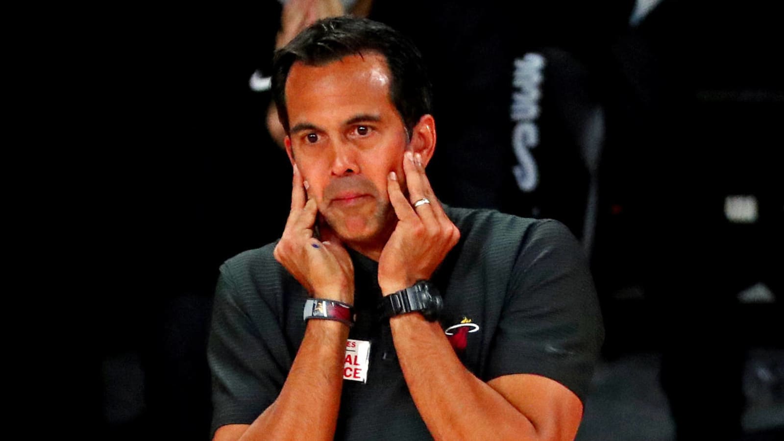 Watch: Erik Spoelstra starts crying in postgame press conference