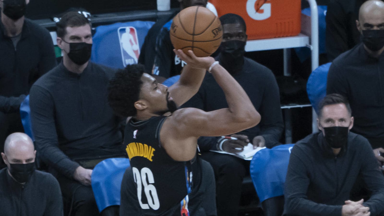 Nets' Dinwiddie out for season with partially torn ACL