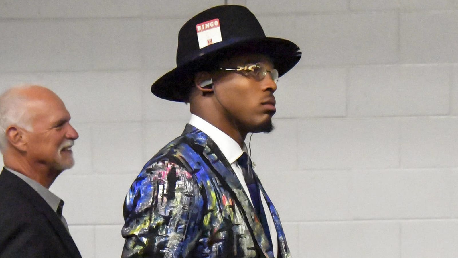 Cam Newton does not disappoint with his Week 1 fashion statement