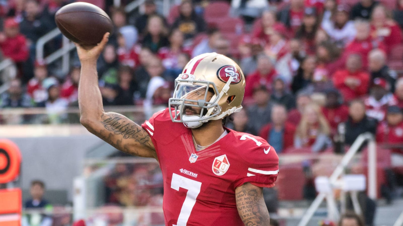 NFL.com changes Colin Kaepernick's listing from 'retired' to 'UFA'