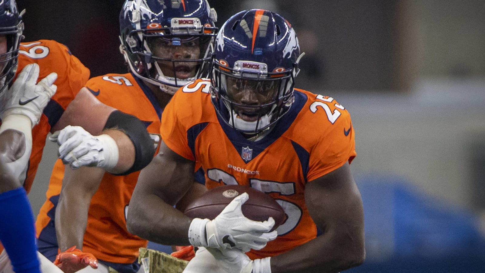 Broncos RB Melvin Gordon (hip) doubtful at Chiefs; Javonte Williams likely to be RB1