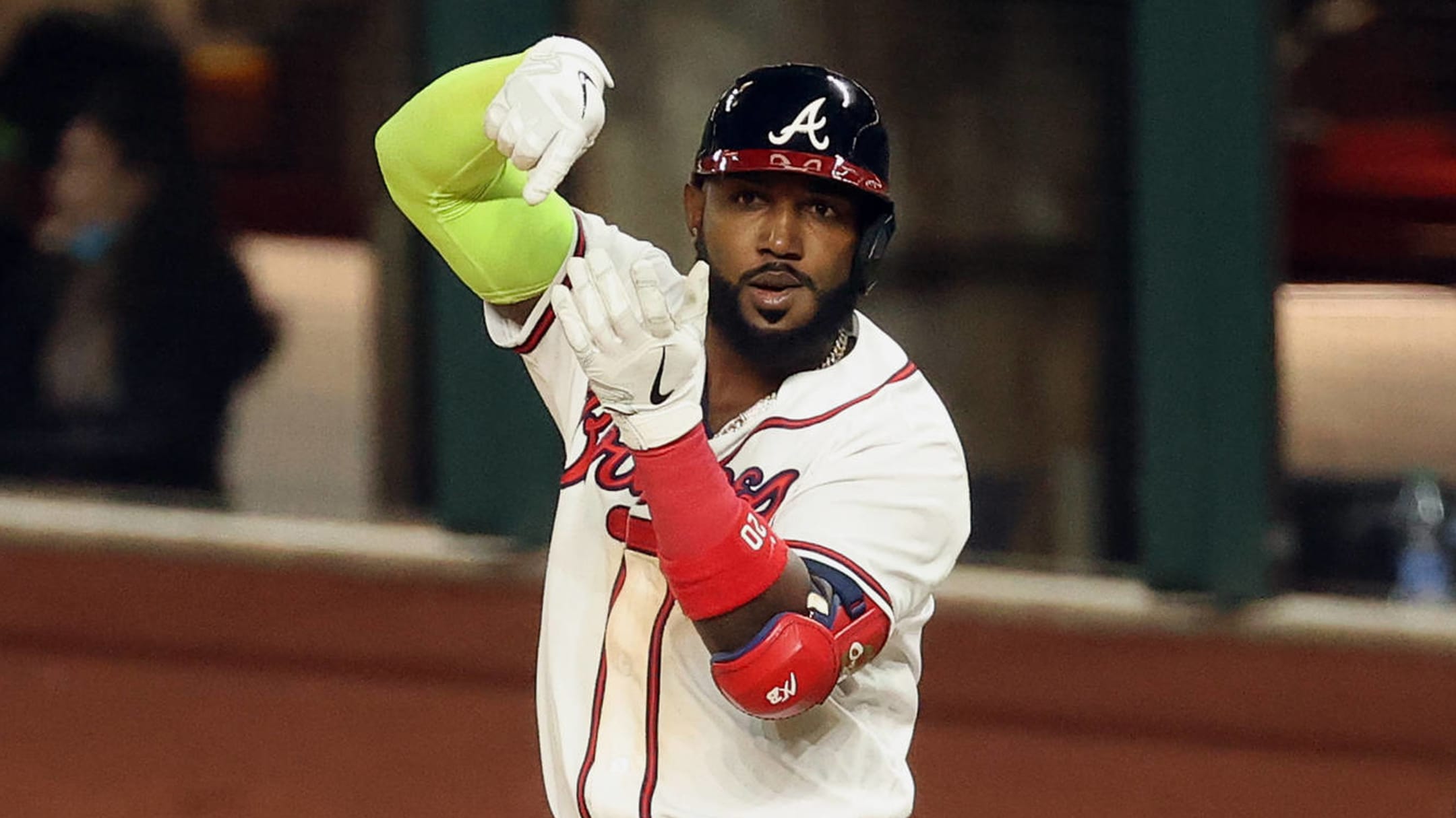 Marcell Ozuna's home run trot features every celebration