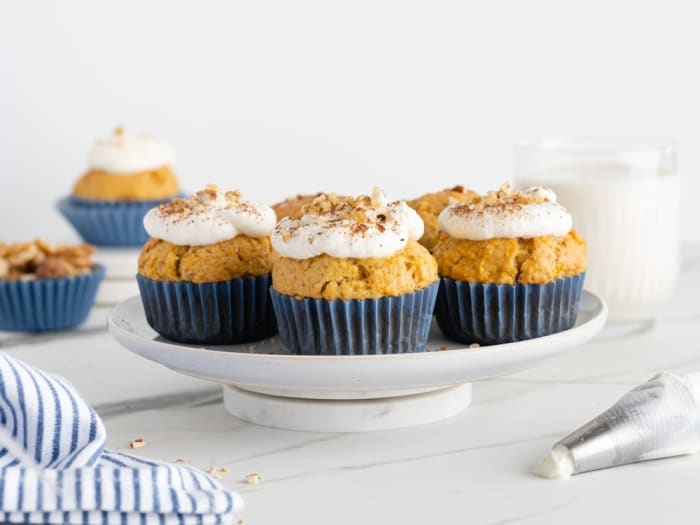 Pumpkin cream cheese muffins