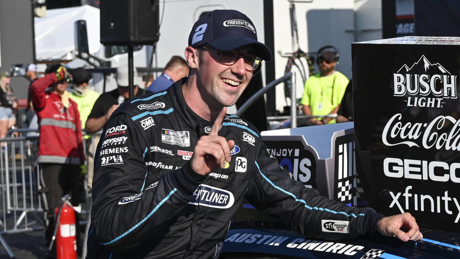 Ryan Blaney's misfortune is Austin Cindric's gain at Gateway