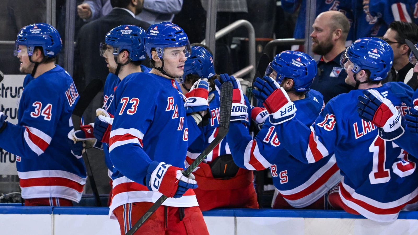 Rangers' Rempe, Edstrom tied NHL record with goal vs. Senators