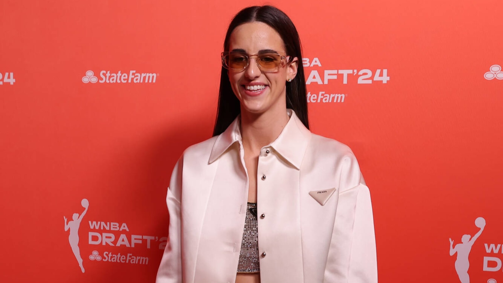 Caitlin Clark enters 2024 WNBA Draft wearing Prada