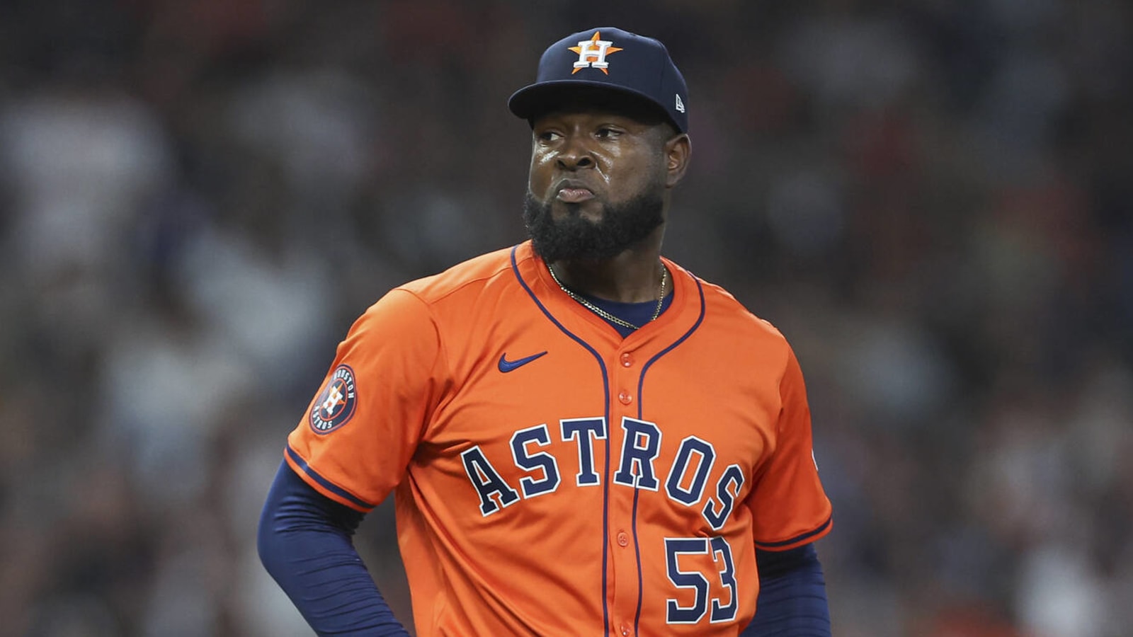 Astros lose another starting pitcher to injury