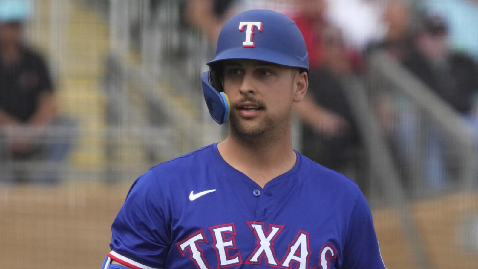 Rangers first baseman questionable for Opening Day