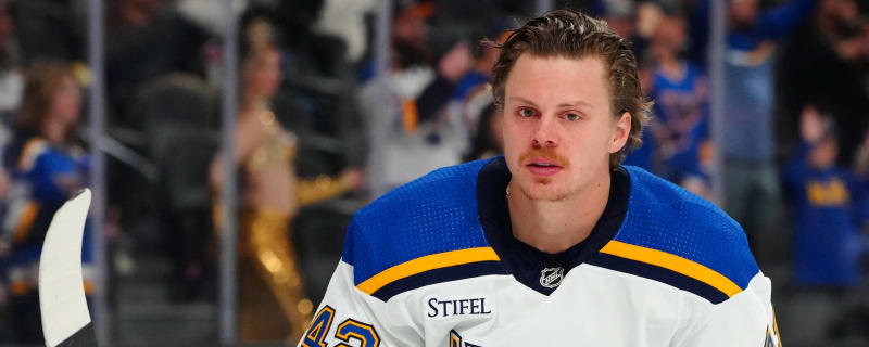 Blues place veteran winger on IR, expected to miss four weeks