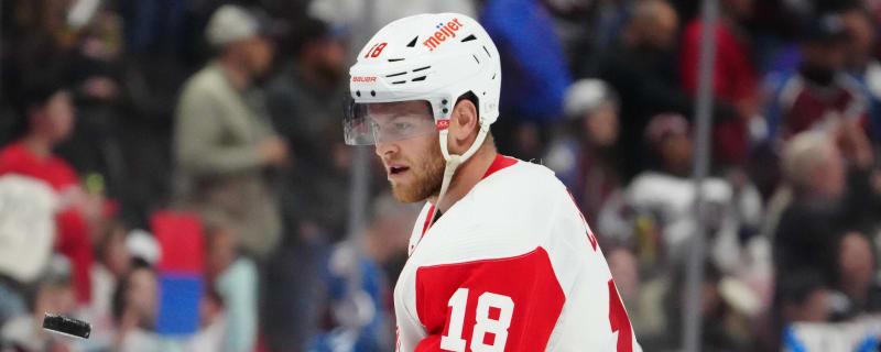 Red Wings center must provide more offense to justify salary