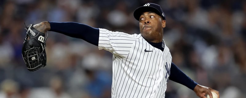 Yankees' 9 players on hot seat for playoff roster: Aroldis Chapman