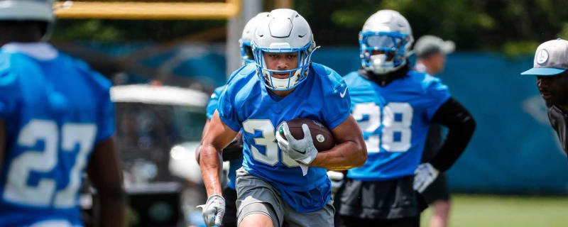 Rookie Lions RB was viewed as a safety by the rest of the NFL