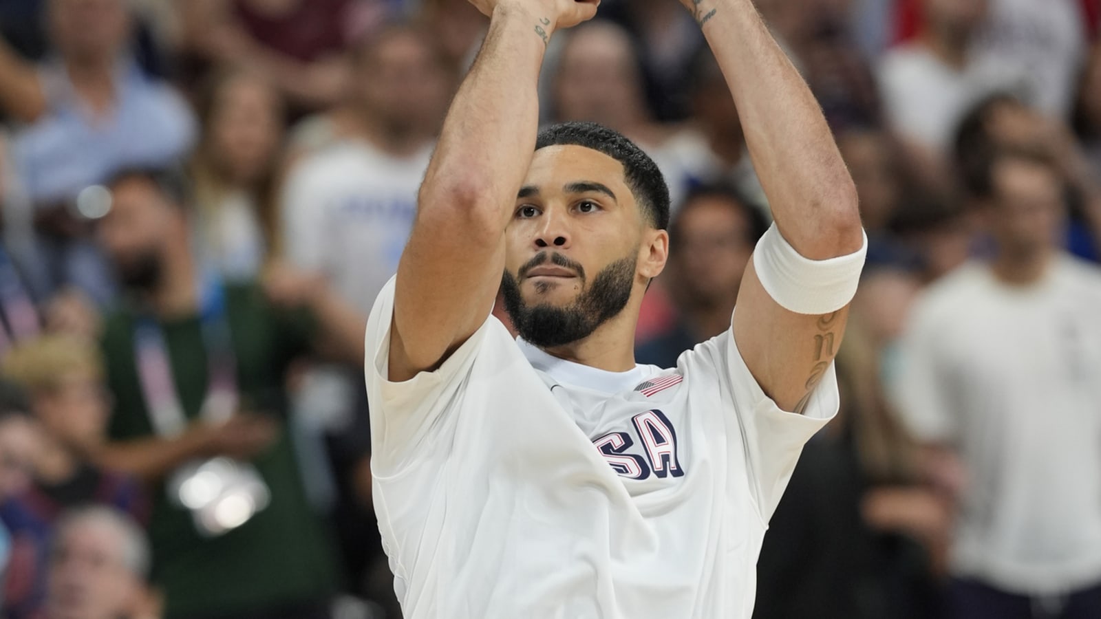 Jayson Tatum joins elite company after winning Olympic gold Yardbarker